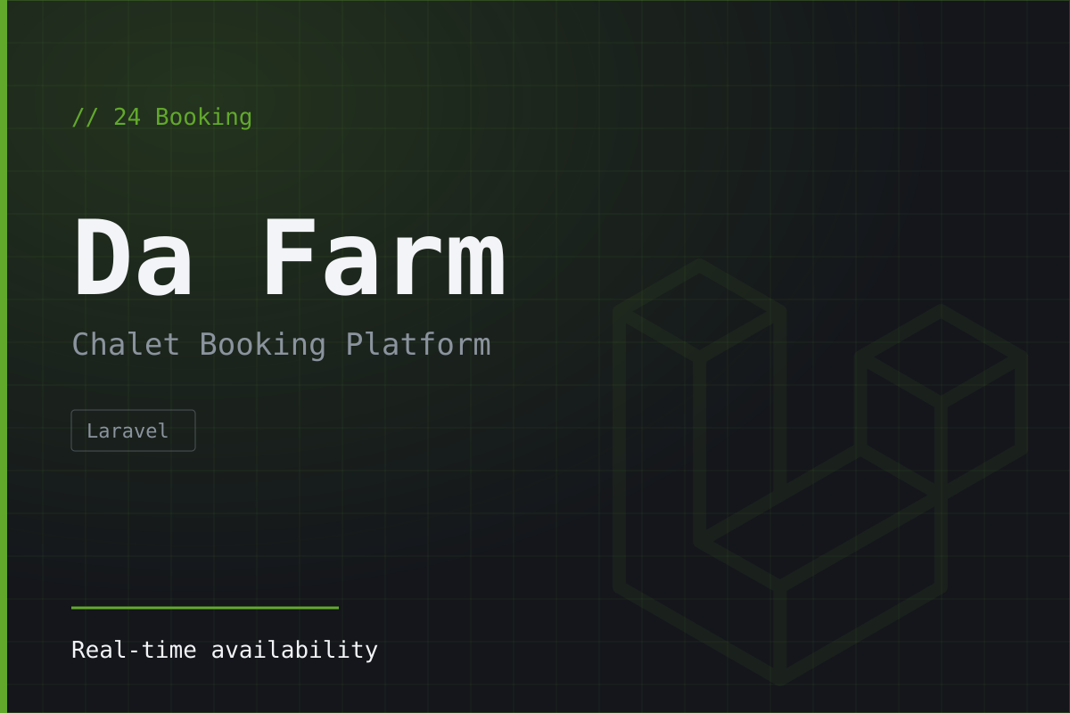Da Farm — Chalet Booking Platform