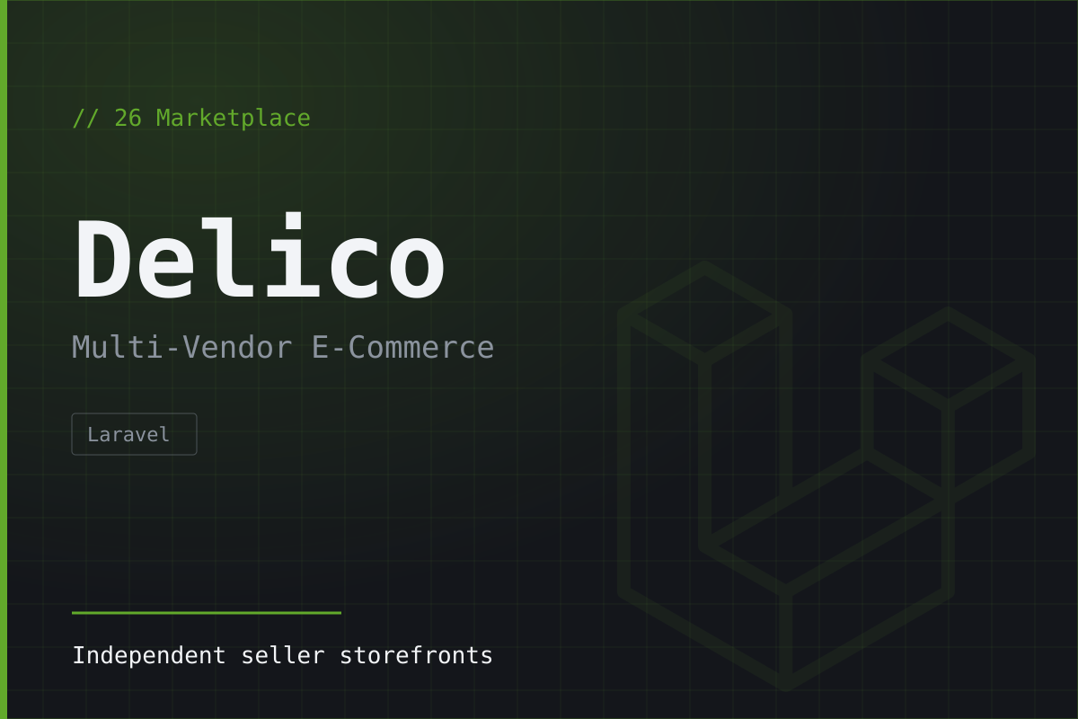 Delico.store — Multi-Vendor E-Commerce