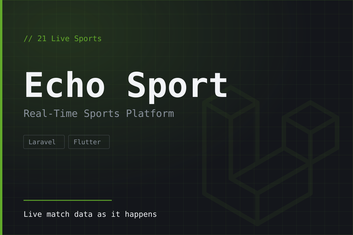 Echo Sport — Live Sports Platform