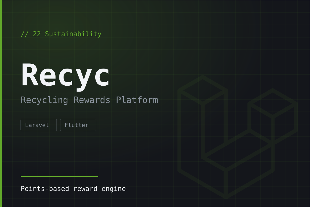Recyc — Recycling Rewards Platform